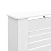 vidaXL Radiator Covers 2 pcs White 152x19x81.5 cm MDF