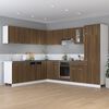 vidaXL Hanging Cabinet Lyon Brown Oak 50x31x60 cm Engineered Wood
