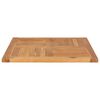 vidaXL Table Top Solid Teak Wood 70x70x2.5 cm