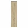 vidaXL Radiator Cover Sonoma Oak 205x21.5x83.5 cm Engineered Wood