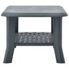 vidaXL Coffee Table Green 90x60x46 cm Plastic