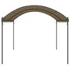 vidaXL Gazebo 4x3x2.6 m Taupe 180 g/m²