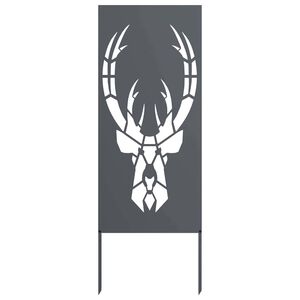 vidaXL Garden Privacy Screen Anthracite 50 x 140 cm Cold-rolled steel