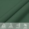 vidaXL Sunshade Sail Oxford Fabric Triangular 4x4x4 m Dark Green