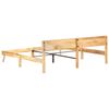 vidaXL Bed Frame without Mattress Solid Mango Wood 200x200cm