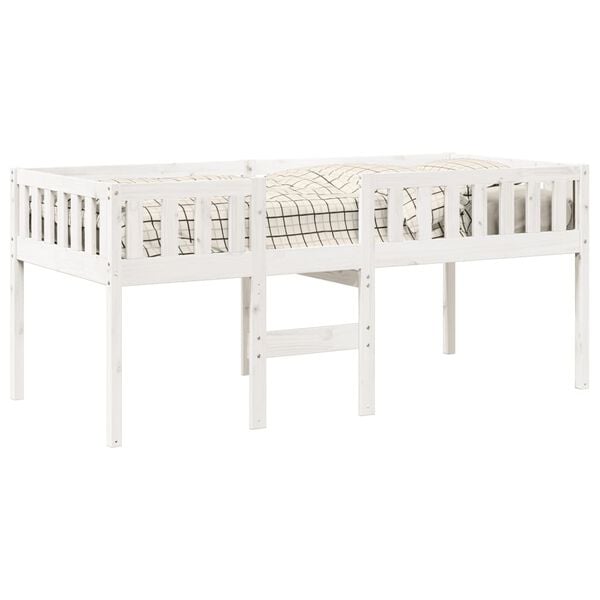 vidaXL Children's Bed without Mattress White 80x200 cm Solid Wood Pine