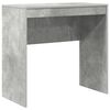 vidaXL Desk with Drawer 2 pcs Concrete Grey