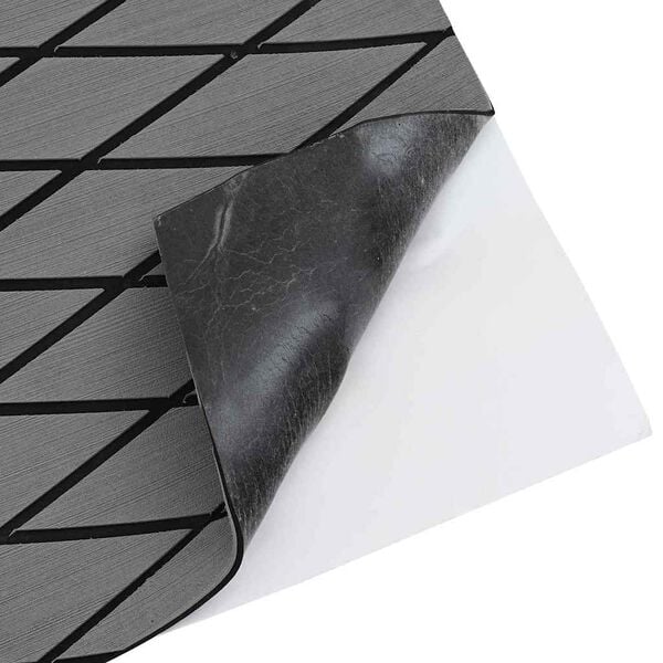 vidaXL Boat Mat Harlequin Light Grey with Black 190 x 70 x 0.5 cm EVA