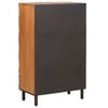 vidaXL Highboard Acacia Brown Finish 60 x 33 x 100 cm Solid Mango Wood