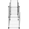 vidaXL 12-Panel Pet Cage with Door Black 35x35 cm Steel