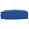 vidaXL Pallet Cushion for Backrest Royal blue 50 x 40 x 12 cm