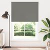 vidaXL Roller Blind Blackout Grey 155x230 cm Fabric Width 151.6 cm Polyester