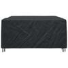vidaXL Furniture Cover Plain Black 250 x 210 x 90 cm 600D