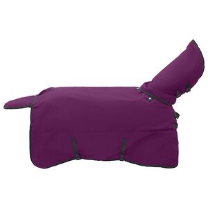 vidaXL Horse Blanket Full Purple 75 cm Polyester