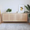 vidaXL Louvred doors 4 pcs Natural 61.5 x 49.4 cm Solid Pine Wood