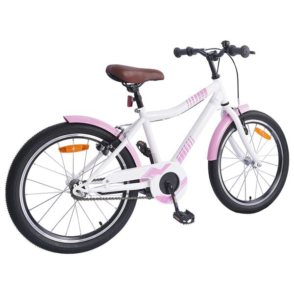 vidaXL Kids Bike 18'' for 5-7 Years Old Light Pink