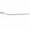 vidaXL Retractable Awning White 400 x 300 cm Fabric and Aluminium