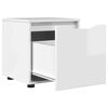 vidaXL Bathroom Cabinet High Gloss White 40.5 x 40 x 44 cm