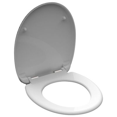 SCHÜTTE Toilet Seat with Soft-Close INDUSTRIAL GREY