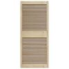 vidaXL Cabinet Door with Door 4 pcs Natural 140.5 x 59.5 x 2.1 cm