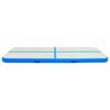 vidaXL Inflatable Gymnastics Mat with Pump 300x100x15 cm PVC Blue