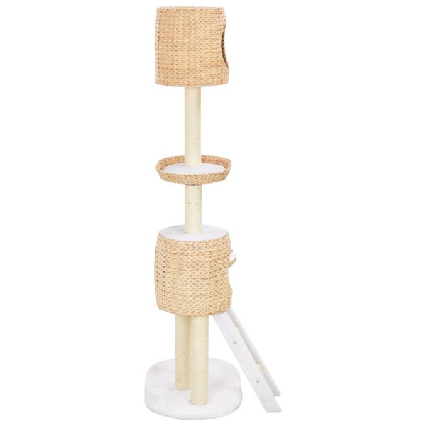 vidaXL Cat Tree with Sisal Scratching Post Seagrass