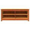 vidaXL Storage Bench Wax Brown 110 x 38 x 45.5 cm Solid Pine Wood