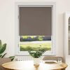 Roller Blind Blackout 120 x 175 cm Coffee