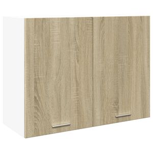 vidaXL Hanging Cabinet Lyon Sonoma Oak 80x31x60 cm Engineered Wood