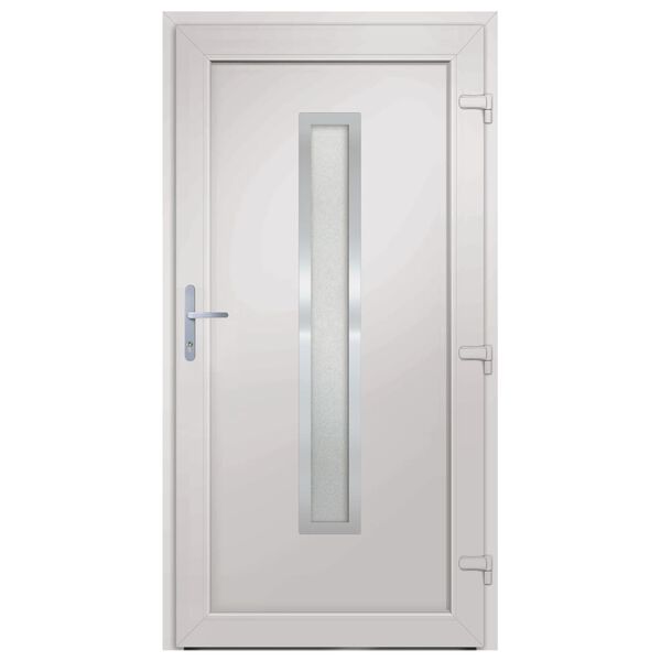 vidaXL Front Door Anthracite 98x200 cm PVC