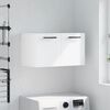 vidaXL Wall Cabinet White 60x36.5x35 cm Engineered Wood