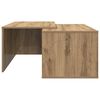 vidaXL Coffee Table Set 2 pcs Artisan Oak Engineered Wood