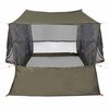 vidaXL Car Tent 2-Person Olive Green Waterproof