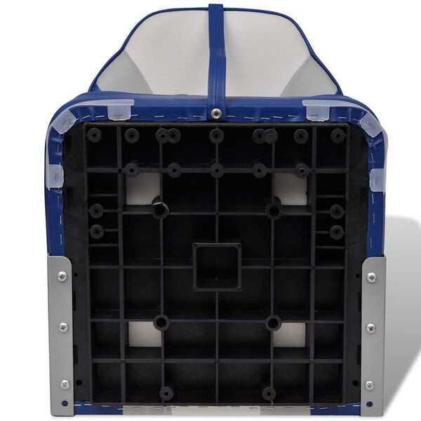 vidaXL Foldable Boat Chair High Backrest