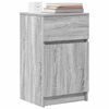 vidaXL Bedside Cabinets 2 pcs Grey Sonoma 39x35x65 cm Engineered Wood