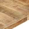 vidaXL Coffee Table 140x140x40 cm Rough Mango Wood