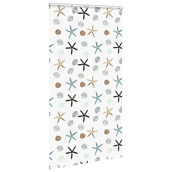 vidaXL Shower Roller Blind with Cassette 140x240 cm Fabric Width 136 cm