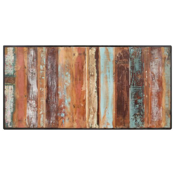 vidaXL Dining Table 200 cm Solid Reclaimed Wood