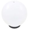 vidaXL LED Bowl Lamps 4 pcs Spherical 25 cm PMMA