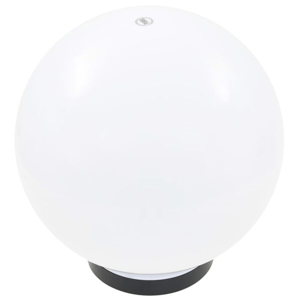vidaXL LED Bowl Lamps 4 pcs Spherical 25 cm PMMA