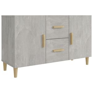 vidaXL Sideboard | Concrete grey | Engineered wood | Medium | Sideboard