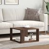 vidaXL Coffee Table Brown Oak 51.5x51.5x30 cm Engineered Wood