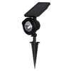 Luxform Intelligent Hybrid Solar LED Garden Light Texas Black