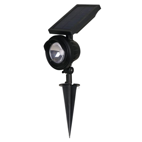 Luxform Intelligent Hybrid Solar LED Garden Light Texas Black