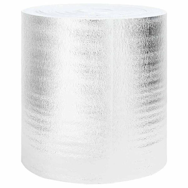 vidaXL Radiator Heat Reflector Silver 0.5 x 25 m Aluminium
