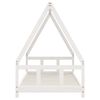 vidaXL Kids Bed Frame White 90x190 cm Solid Wood Pine