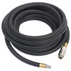 vidaXL Hybrid Air Hose Black 0.6" 10 m Rubber and PVC