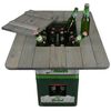 Esschert Design Beer Crate Tabletop Grey