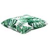 vidaXL Sofa Cushions 4 pcs Leaf Pattern 50x50 cm Fabric