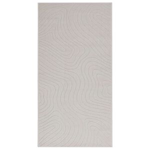 vidaXL Area Rugs Rectangular HUARTE Cream 150 x 80 cm Polyester